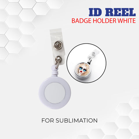 Square Badge Reel Sublimation Blanks