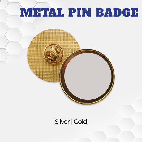 Metal Pin Badges, Zap! Creatives
