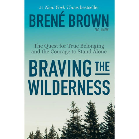 Cover of Braving the Wilderness - the silhouette of a treeline