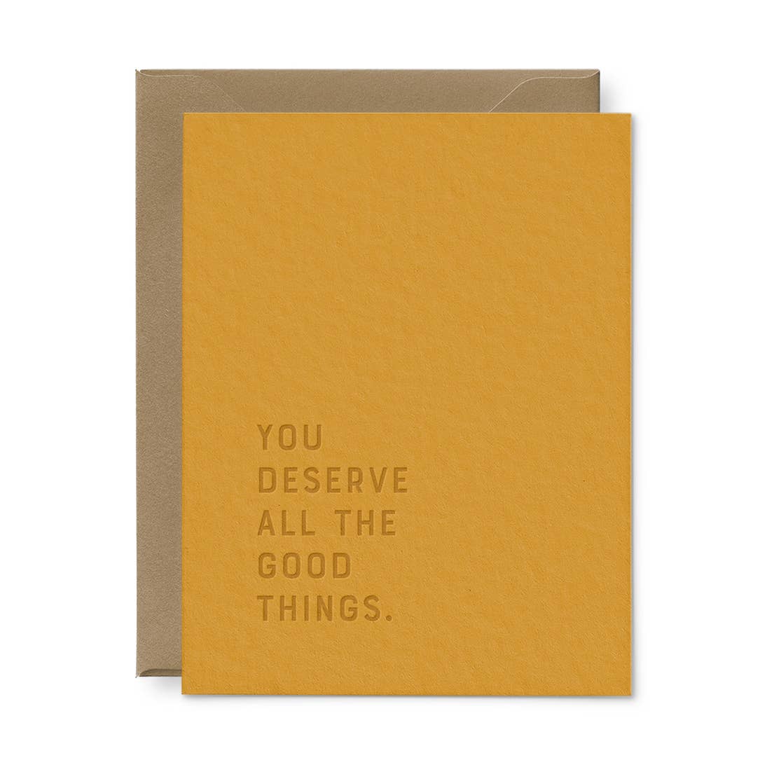 'You Deserve All The Good Things' Card-Ruff House Print Shop-Crying Out Loud
