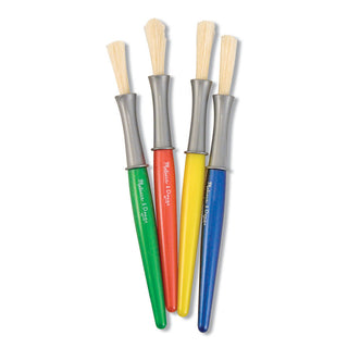 Ready2Learn Easy Grip Paint Brushes, Set of 6