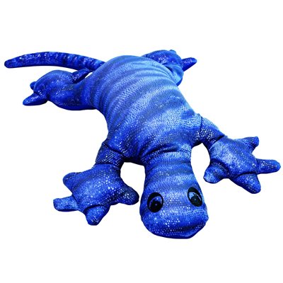 weighted lizard plush