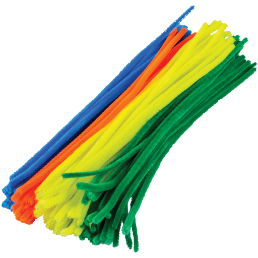 Menkey Chenille Stem Pipe Cleaners for Arts and Crafts (100pcs, Green)