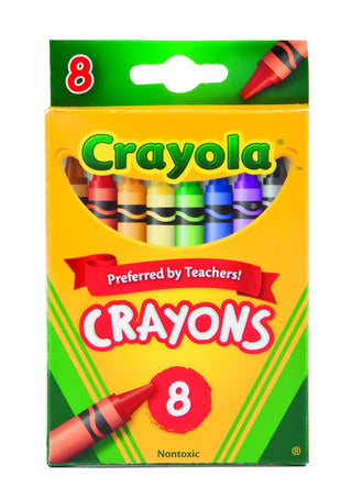 8 Pack Jumbo Crayon Box with Full Color Decal - 865890-FCD