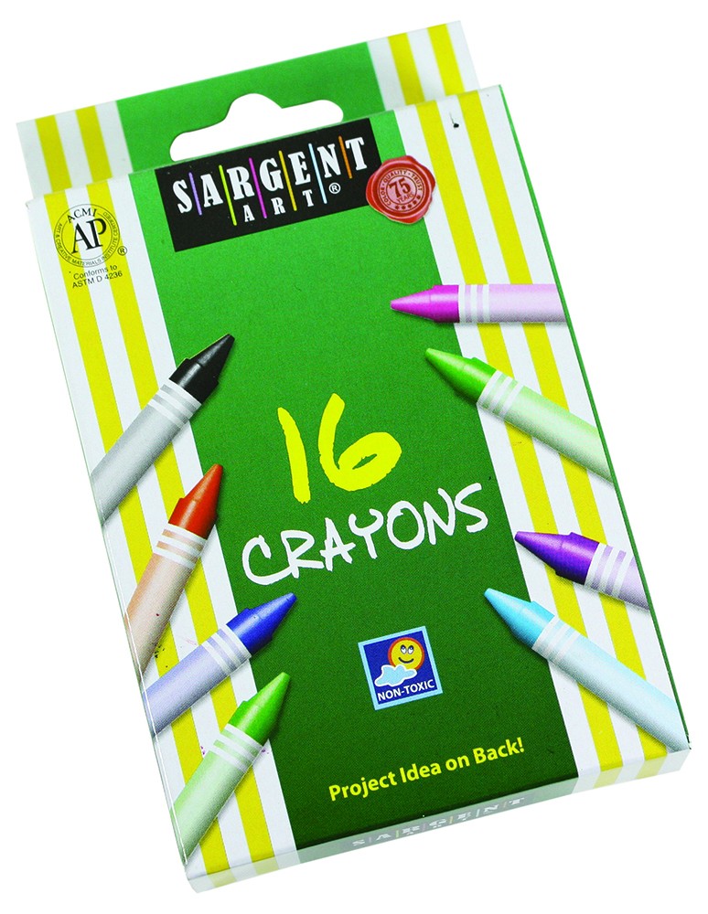 Sargent Art® Regular Crayons (8 count) - 718-908 – CM School Supply