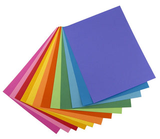 Solid Color Scratch-Art Paper, Assorted, 60 Sheets