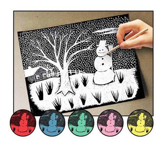 Scratch & Sparkle Soft-Scratch Holographic Glitter Boards (30 count) – CM  School Supply