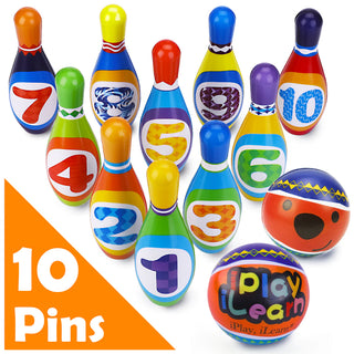 Melissa & Doug Bowling Friends Preschool Play Set