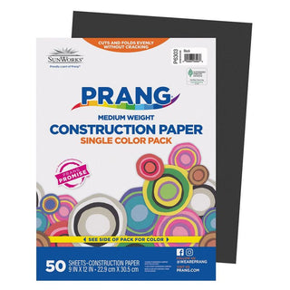 Black Premium Construction Paper