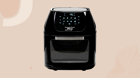 PowerXL Air Fryer Oven Pro, Crisp, Cook, Rotisserie, Dehydrate; 7