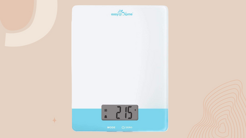  Etekcity Food Kitchen Scale, Digital Grams and Ounces for  Weight Loss With Smart Nutrition App, 19 Facts Tracking, Baking, Cooking,  Portion Control, Macro, Keto, 11 Pounds-Large, Stainless Steel: Home &  Kitchen