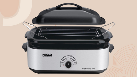 Nesco 6 Qt Nonstick Roast-Air Convection Roaster Oven 