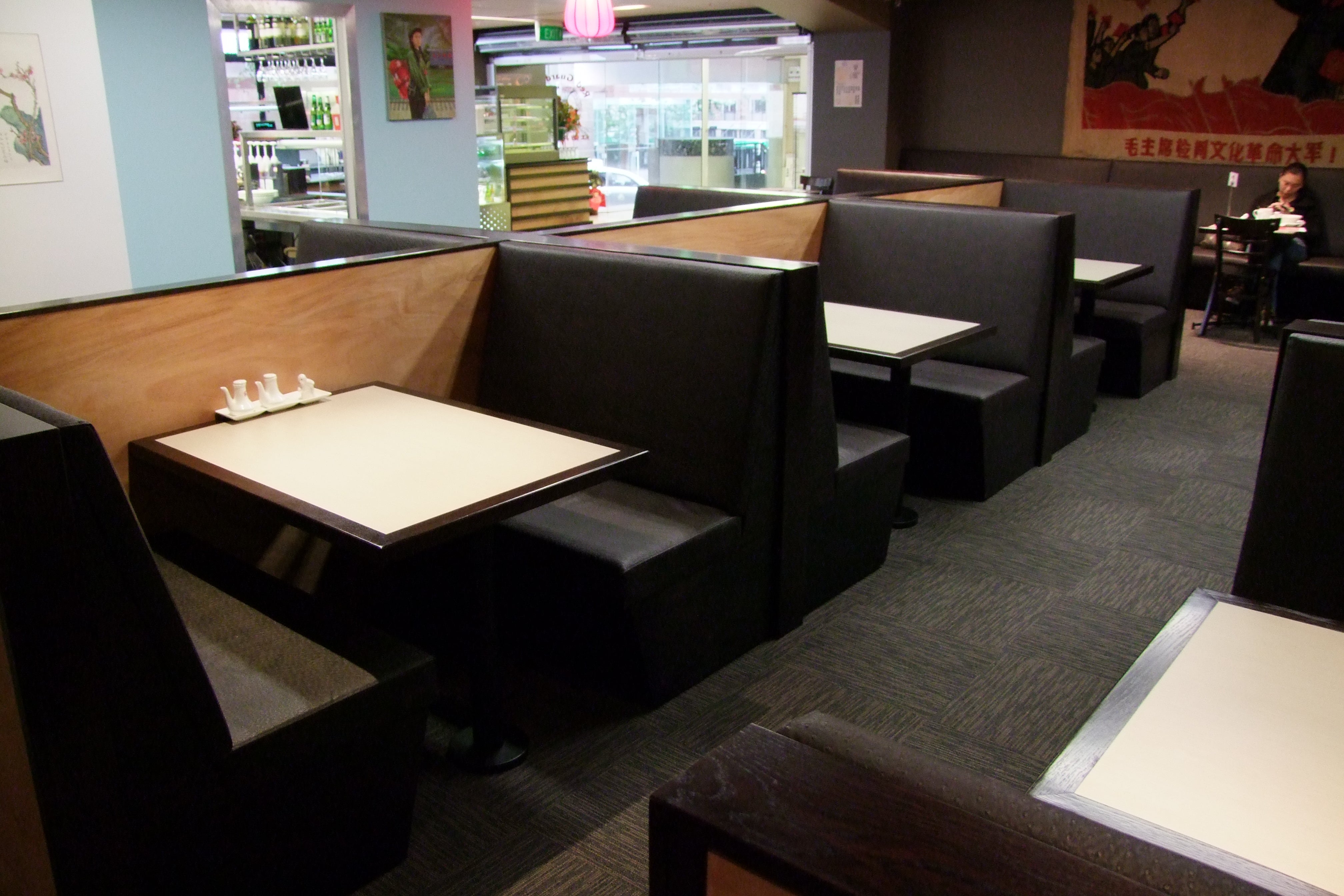 restaurant booth seating