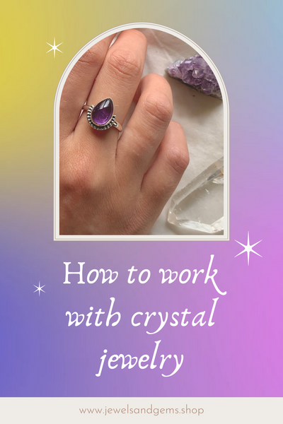 how to work with crystal jewelry