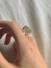 Green Amethyst Sanaa Ring - Faceted Teardrop - Jewels & Gems