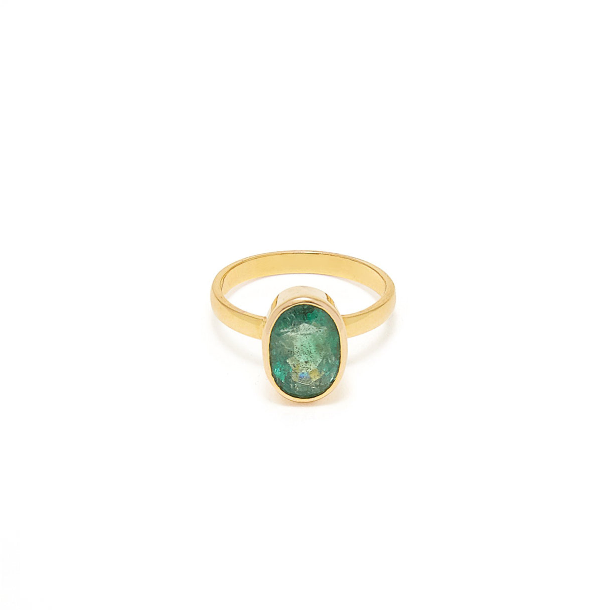 Natural Certified Emerald (Panna) Ring 4.00-10.50 Carat with Panchadhatu Astrology  Ring for Unisex Rashi Ratan Ring Birthstone Ring - Walmart.com