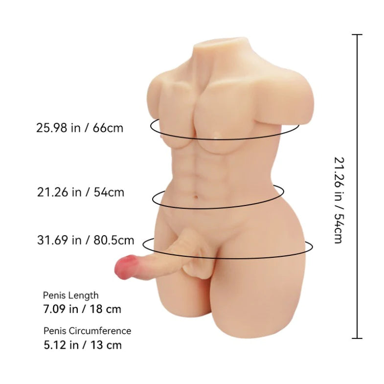 Tantaly - Channing Male Torso