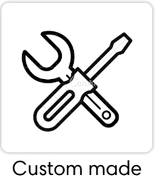 Custom made button