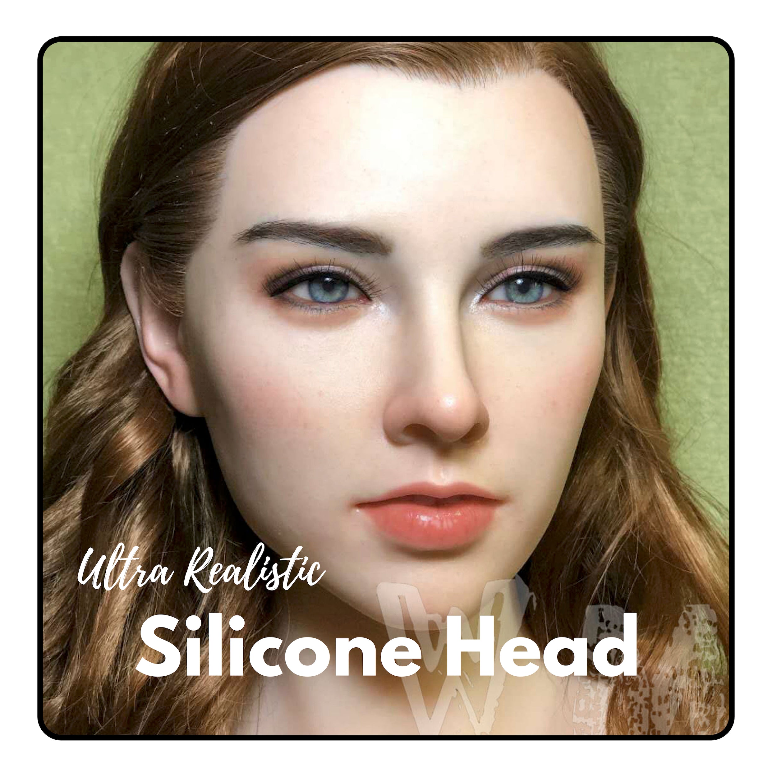 Ultra realistic silicone head - Fannie by WM Dolls