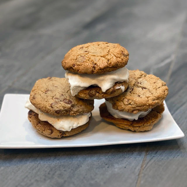 Chocolate Chunk Ice Cream Sandwiches