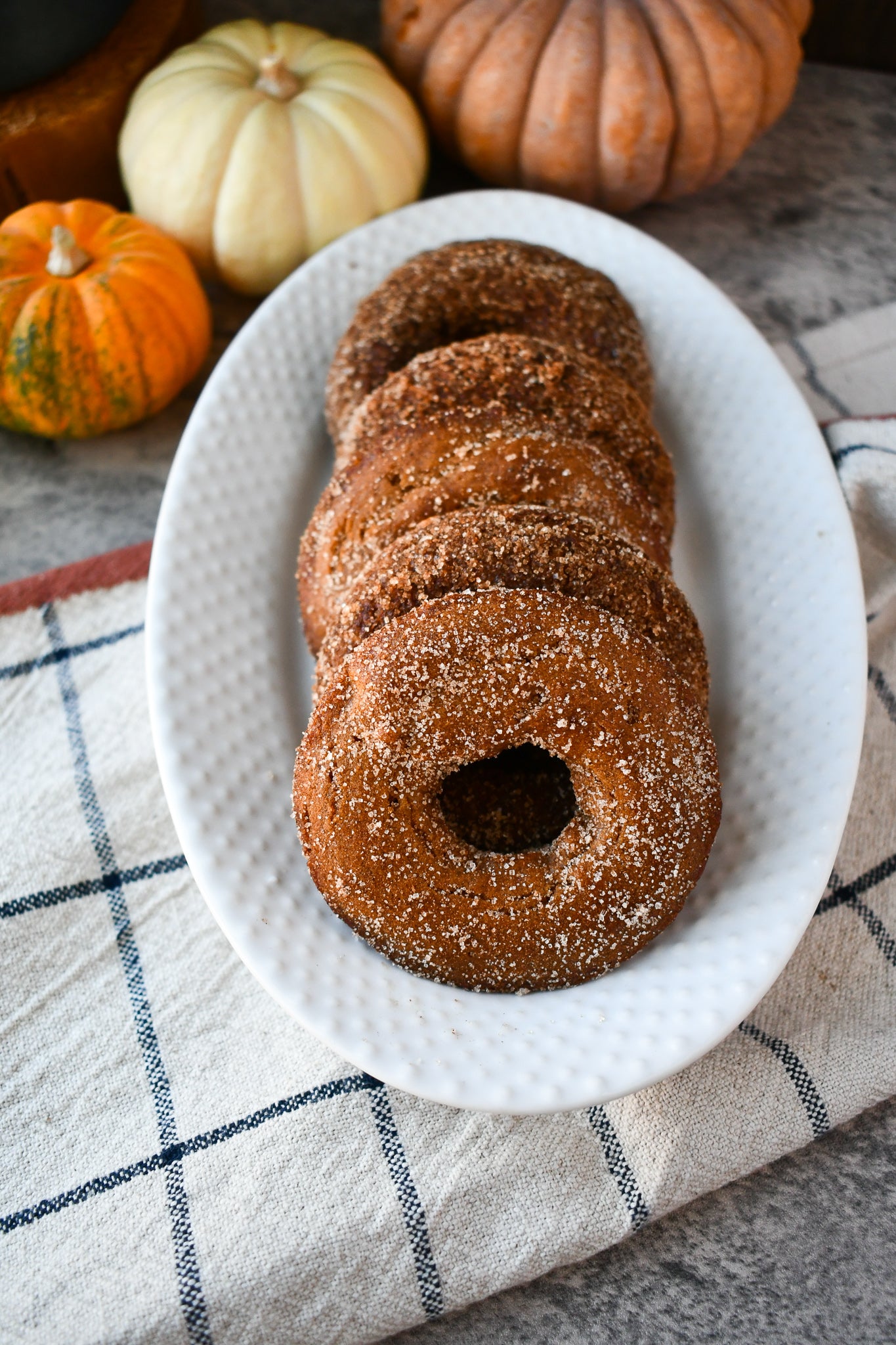 Pumpkin Spice Donuts