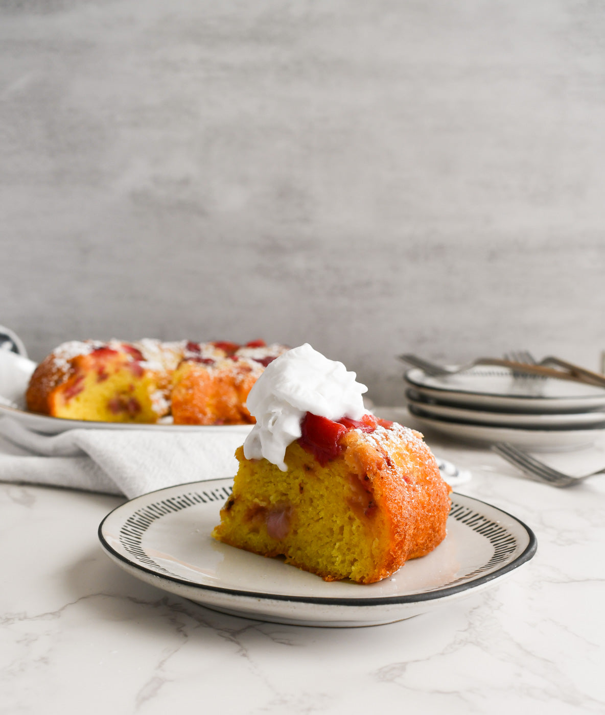 Easy Gluten Free Strawberry Cake