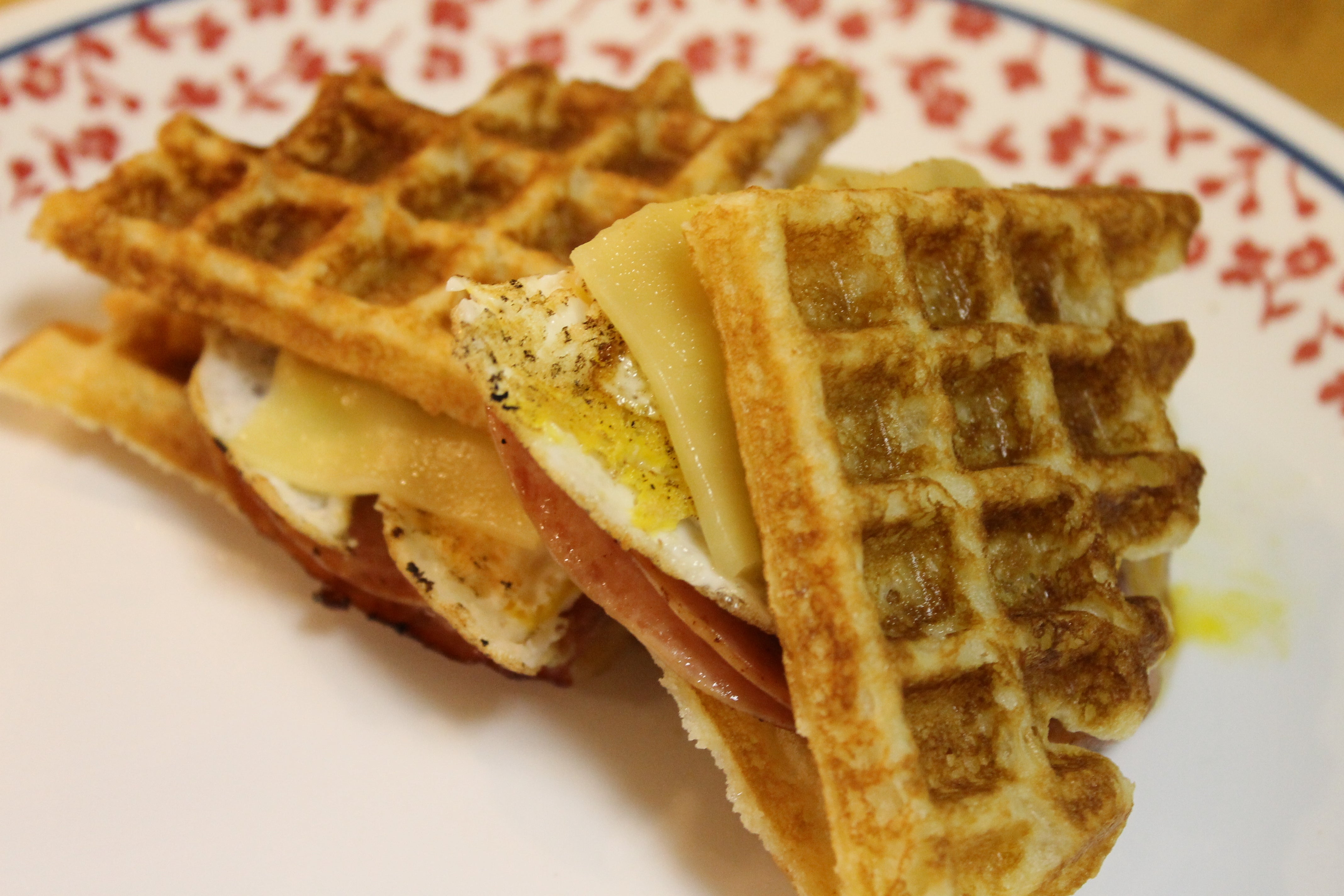 Waffle Breakfast Sandwiches