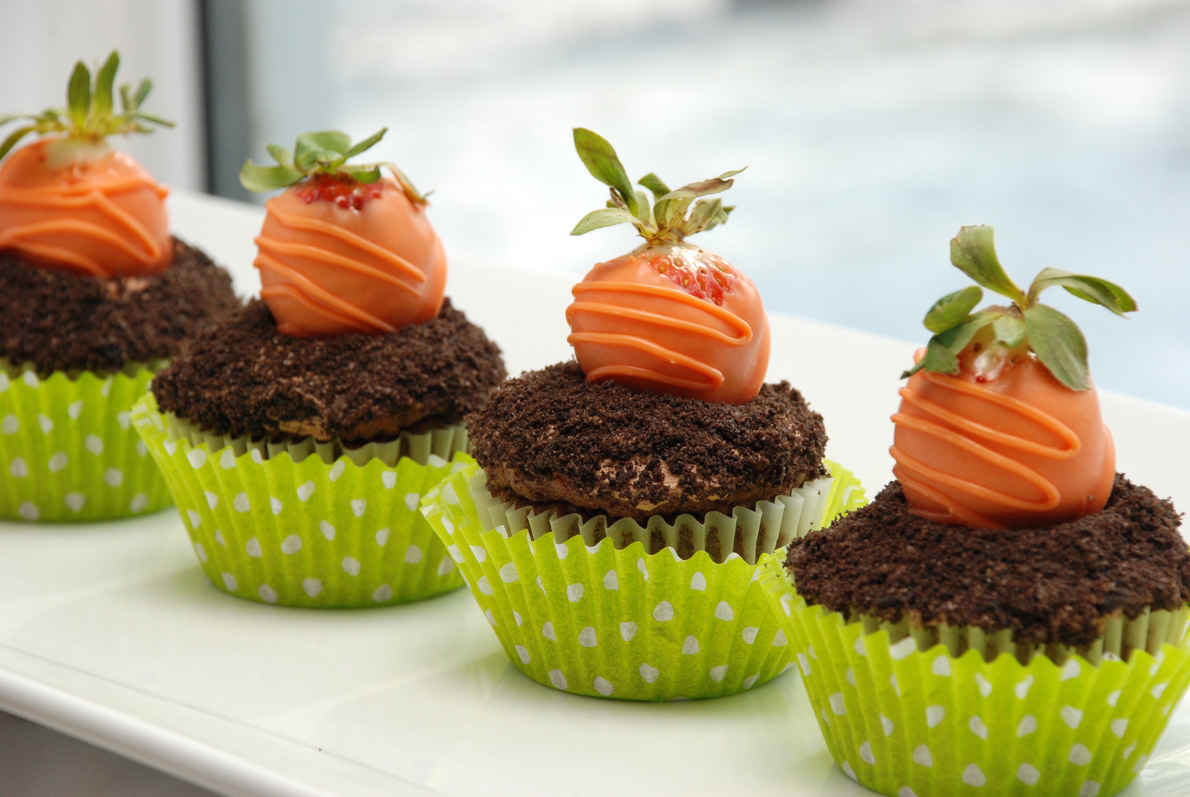 Carrot Patch Cupcakes