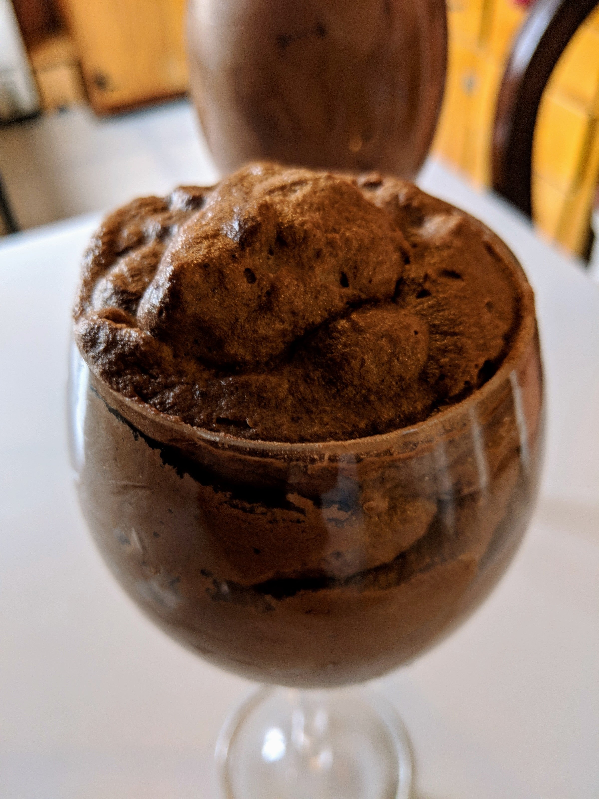 Two Ingredient, Egg Free Chocolate Mousse