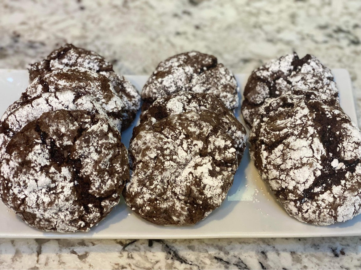 Peppermint Crinkle Cookies Allergy- Friendly