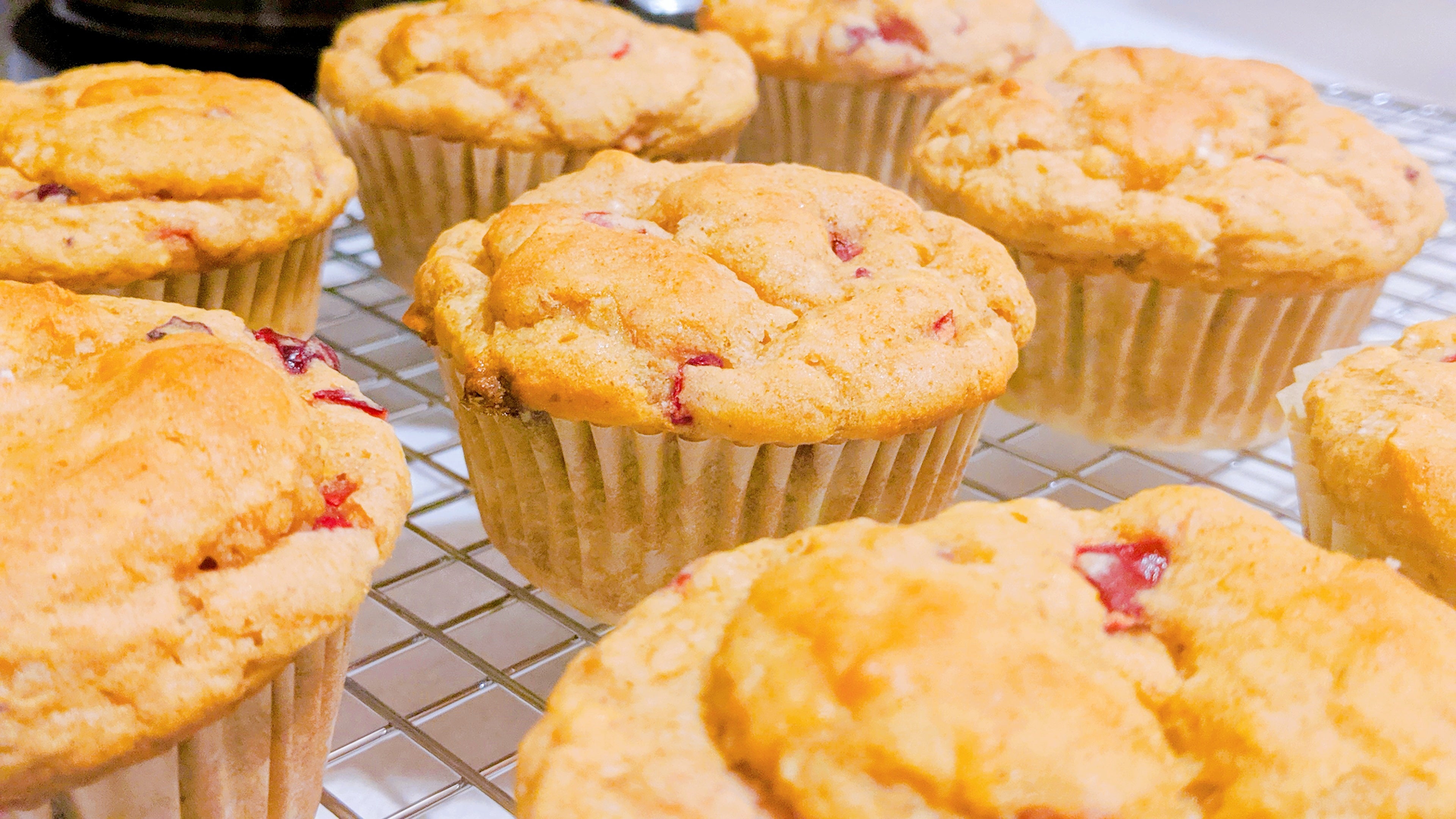 Orange Cranberry Magic Muffins