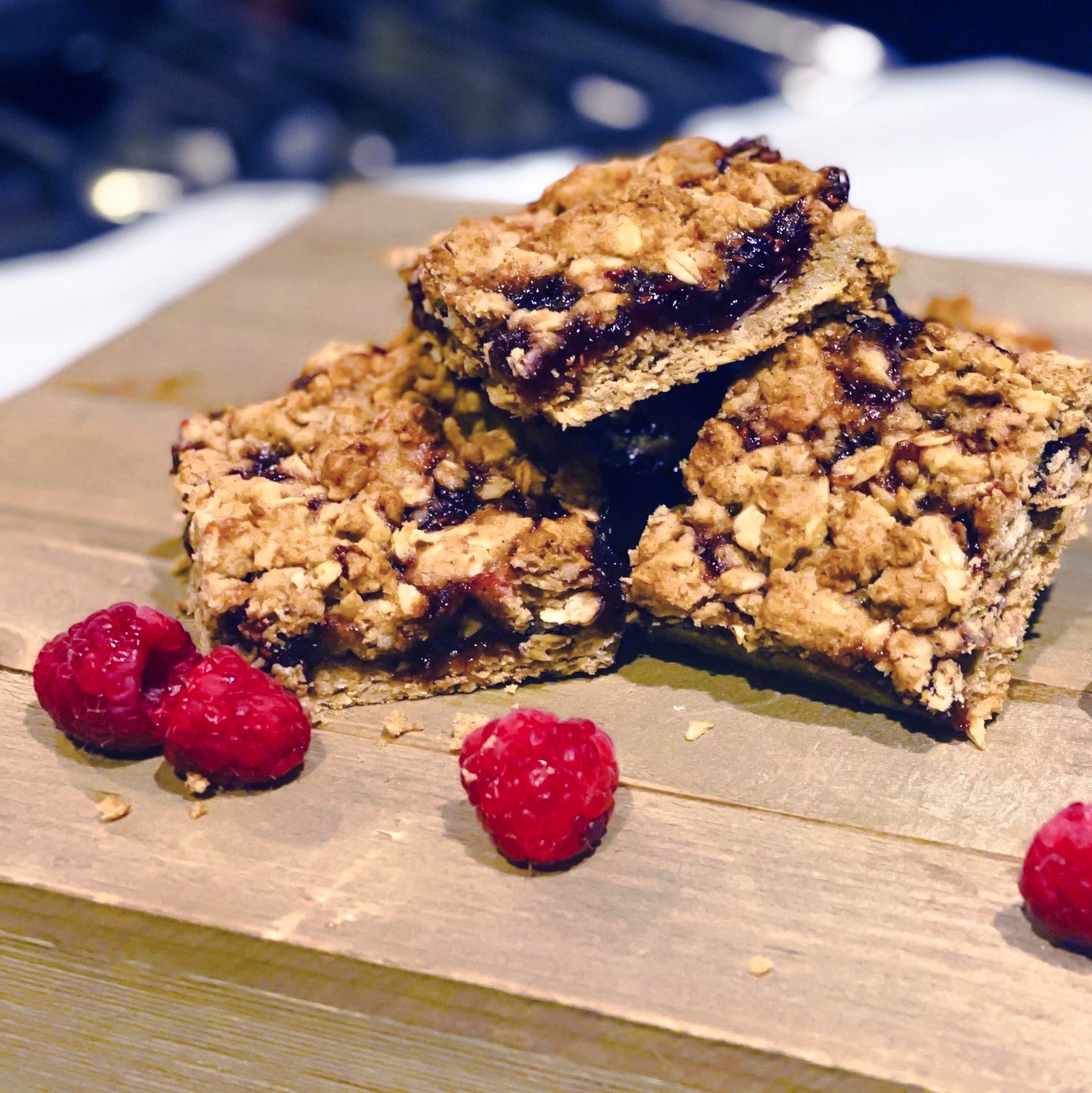 Oatmeal Jam Bars