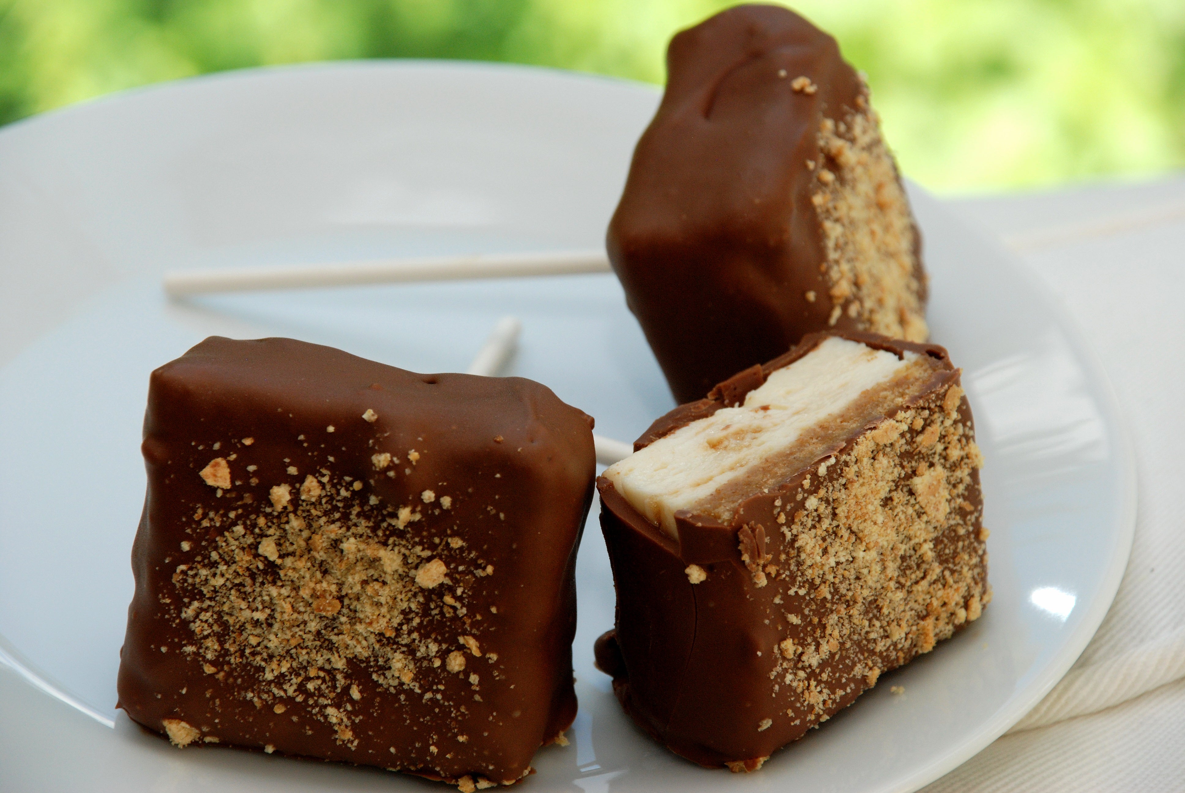 S'Mores Cheesecake Pops