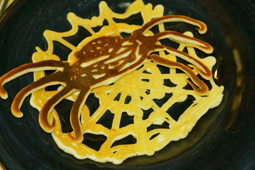 Spider Web Pancakes