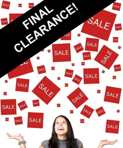 FINAL CLEARANCE!