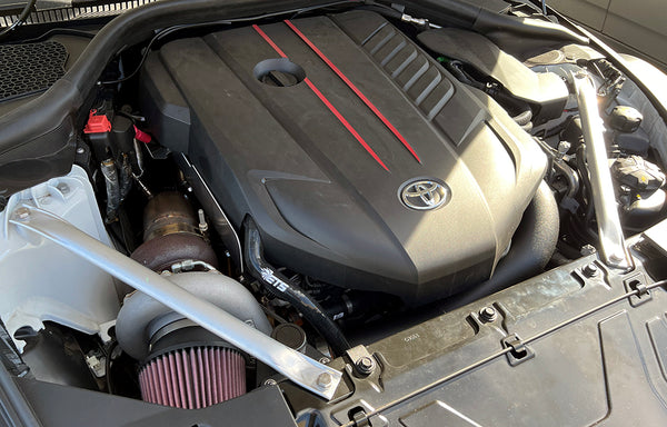 ETS Toyota Supra Engine Bay