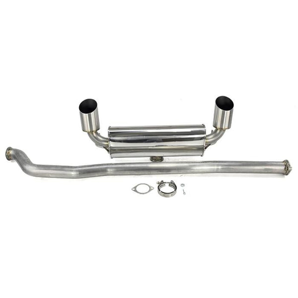 ETS 08-16 Mitsubishi Evo X V3 Quiet Exhaust System - Mitsubishi Evolution X