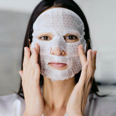 The Premium Microcurrent Facial Dual Mask uses Micro Hyaluronic Acid, these molecules are made to target your inner skin, for long term hydration