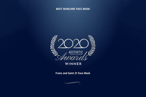  "Top Skincare Face Mask" in the 2020 Aesthetic Everything® Aesthetic and Cosmetic Medicine Awards