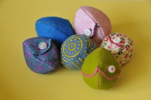 Fabric Eggs