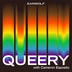 "Queery" Podcast with Cameron Esposito, cover