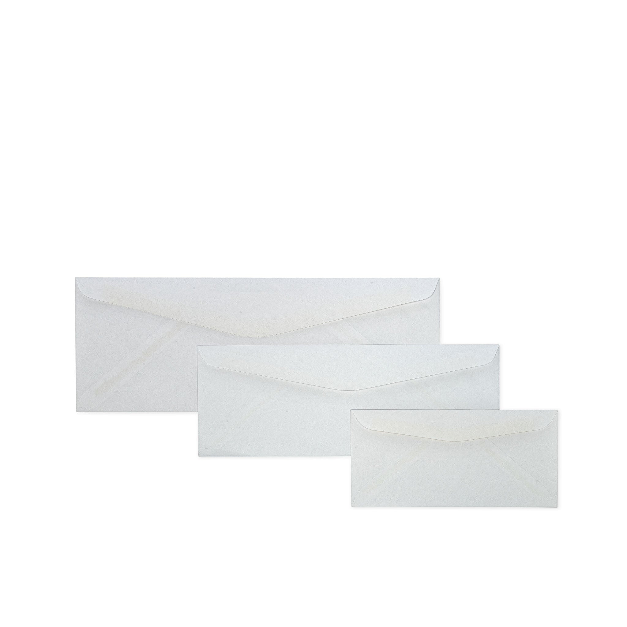 #10 Side Seam Envelopes 4 1/8 x 9 1/2 24lb Bright White Regular Gum Certified FSC