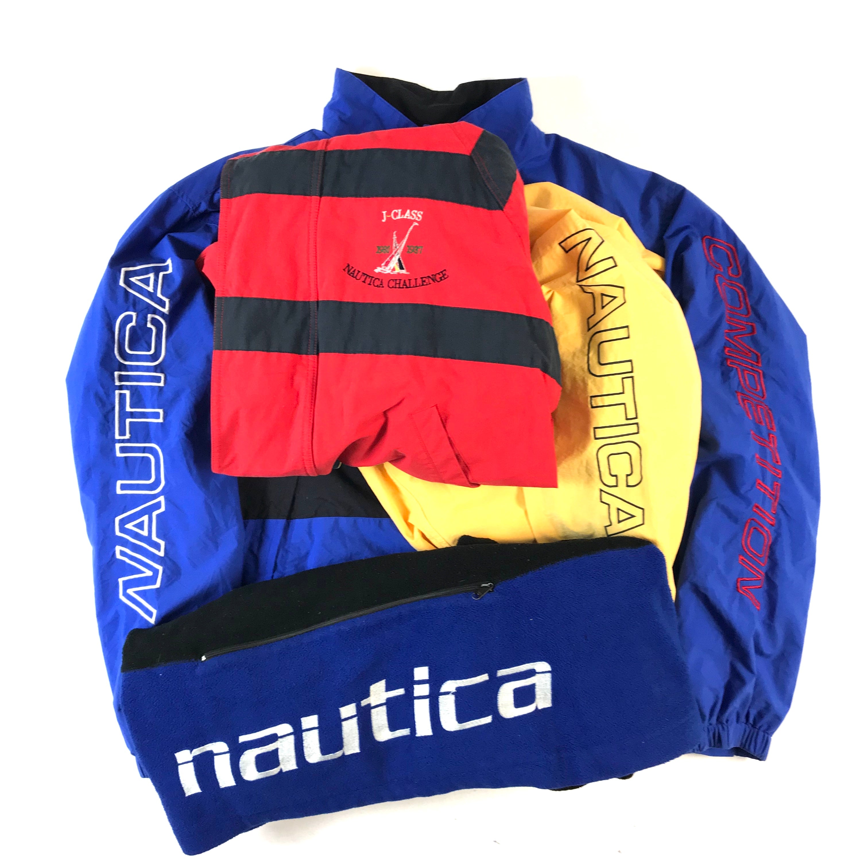 Vintage Nautica Red Challenge Jacket