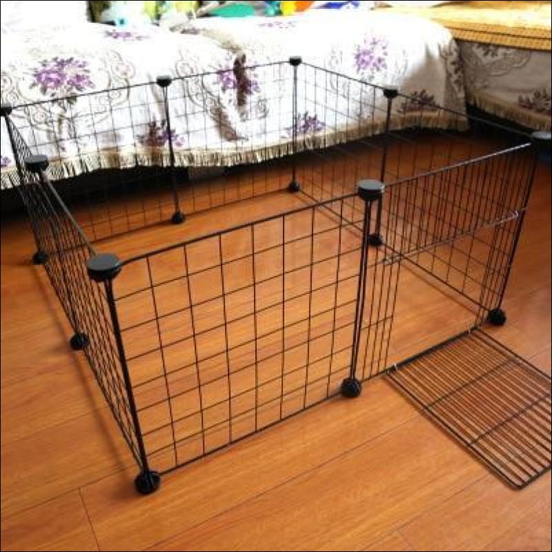 Han Angel Shops Foldable Pet Playpen Crate Iron Fence Puppy