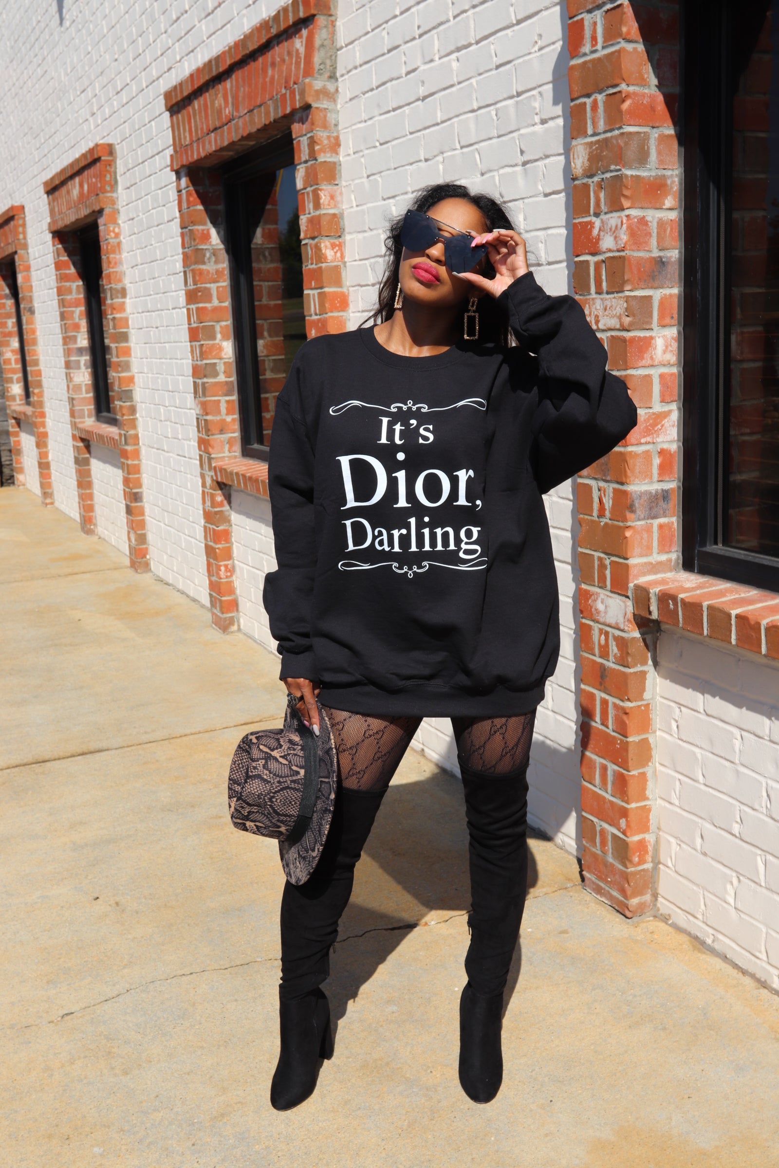 its dior darling sweater