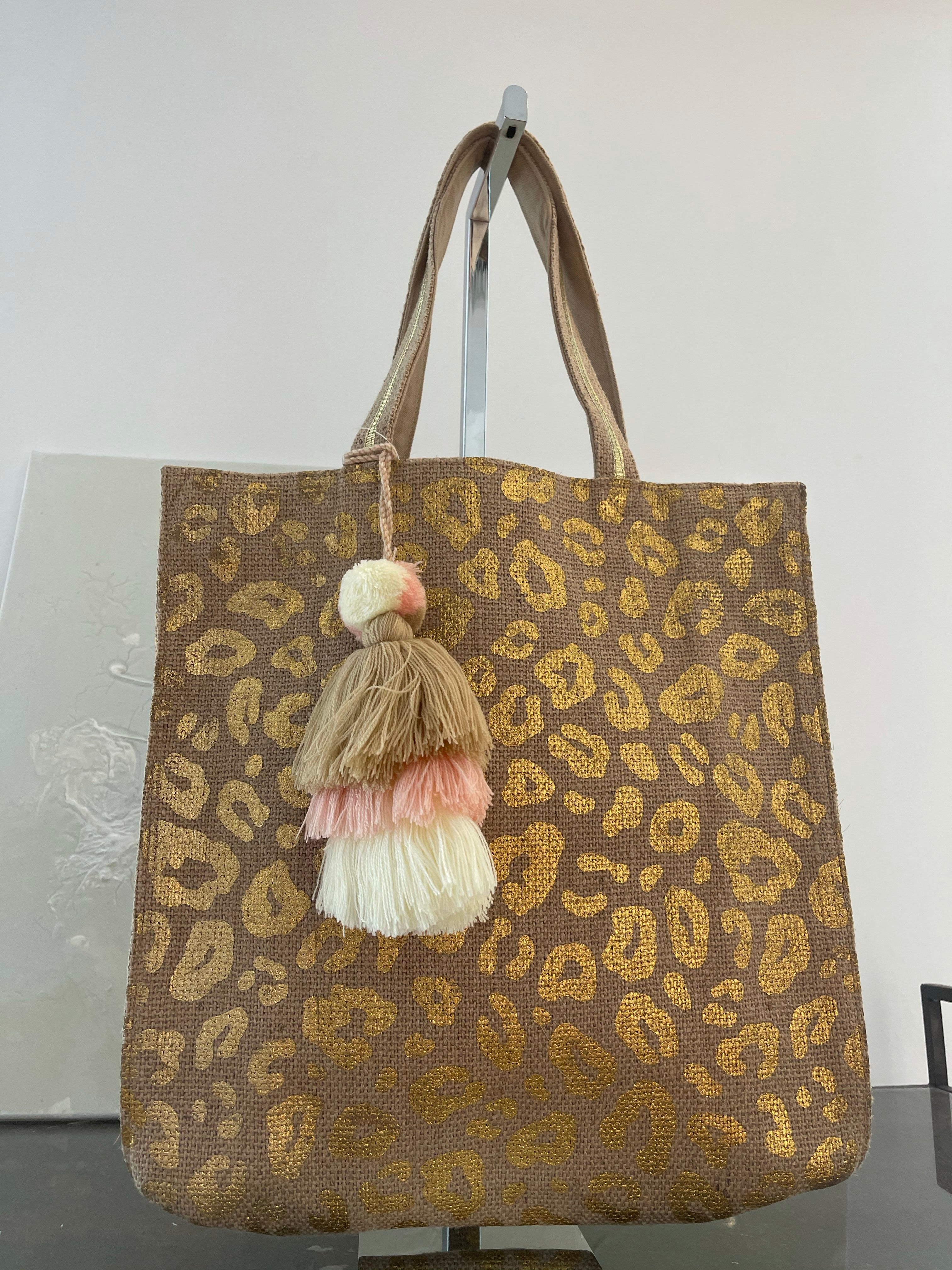 Cheetah Gold Tote Bag
