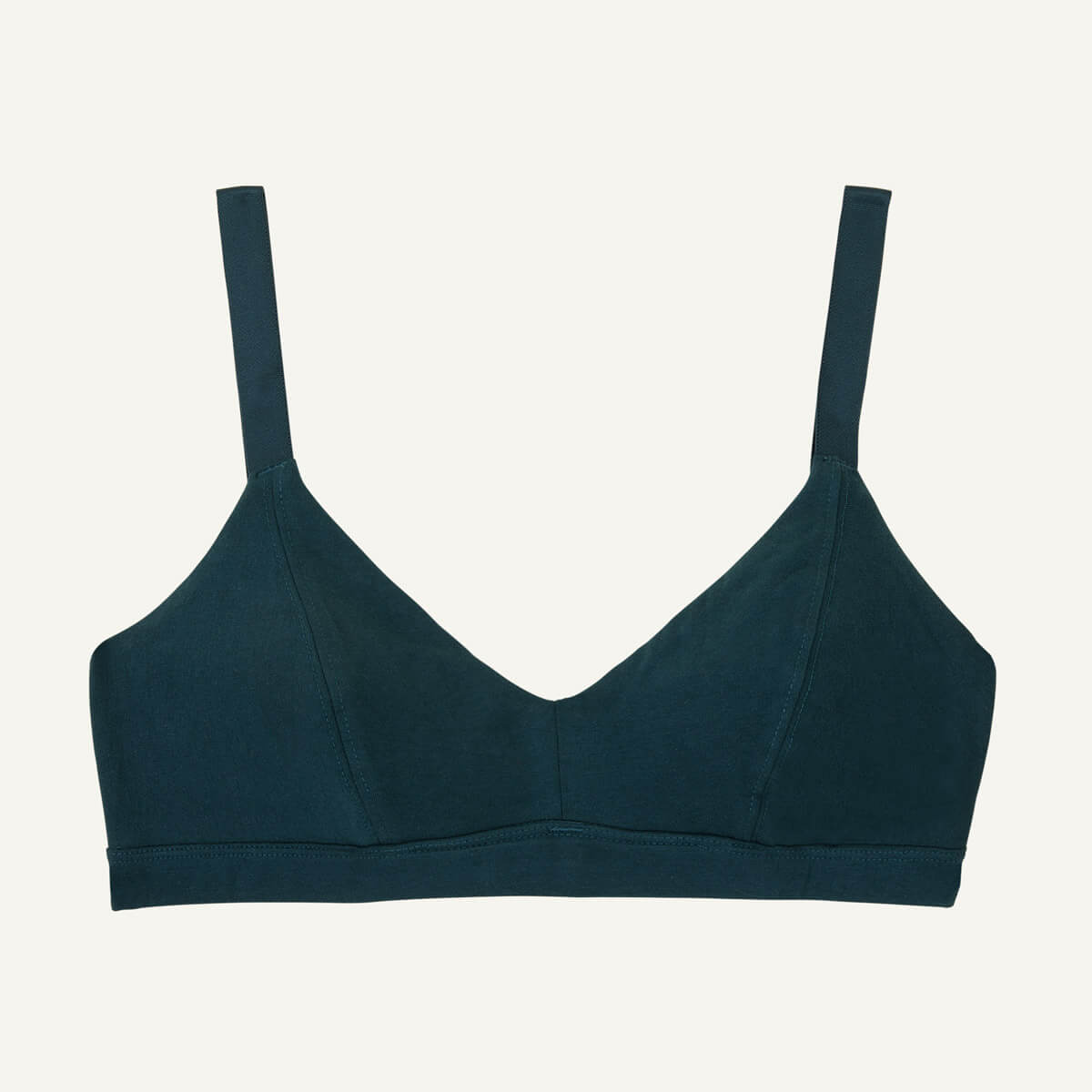 Organic Cotton New Triangle Soft Bra in Meridian