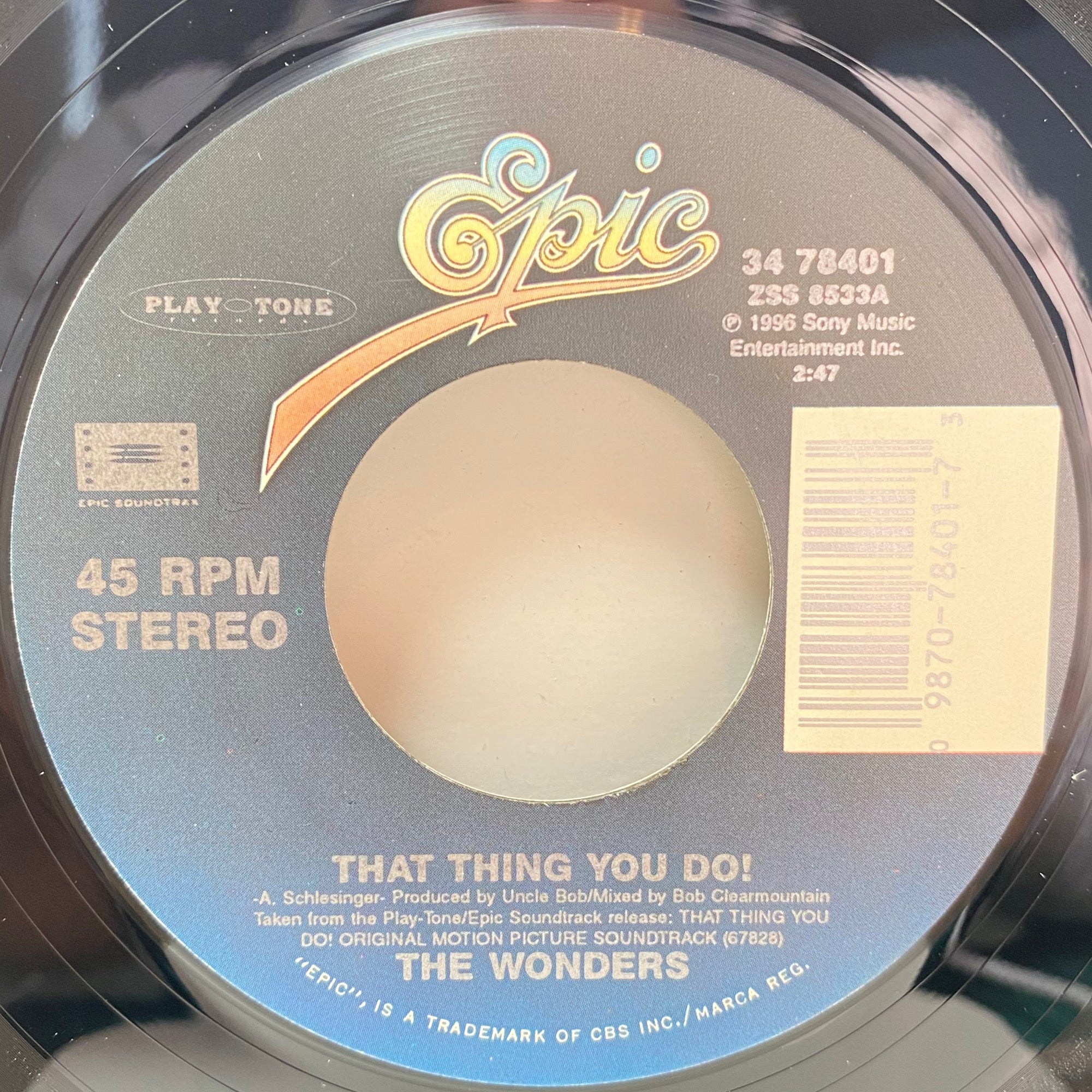 Wonders, The / That Thing You Do! | VINYL7 RECORDS