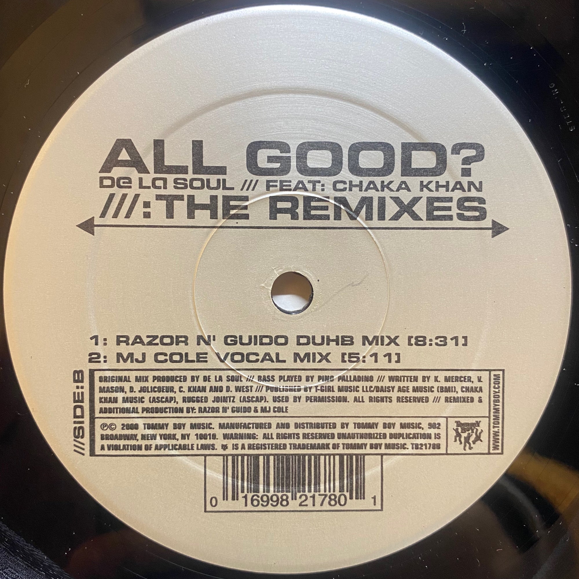 De La Soul / All Good? (The Remixes) | VINYL7 RECORDS