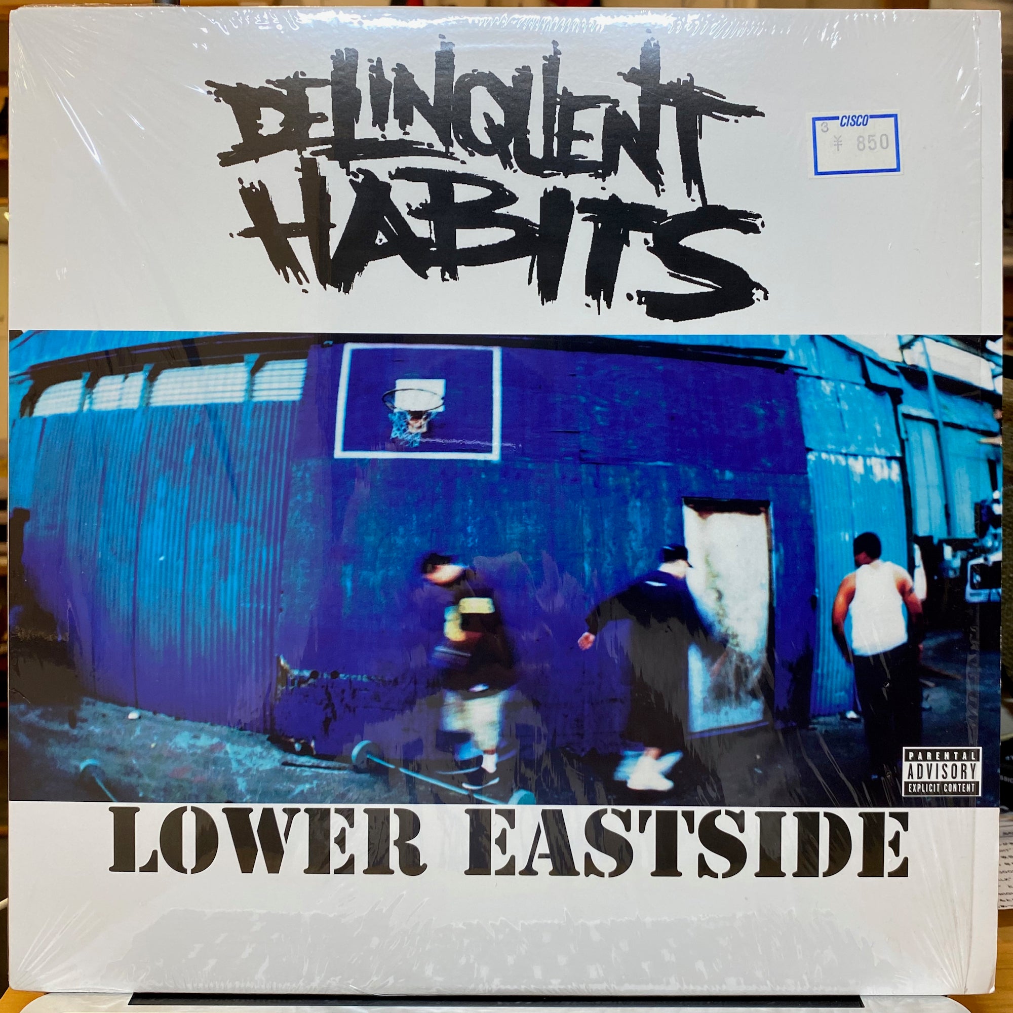 Delinquent Habits ‎ Lower Eastside VINYL7 RECORDS